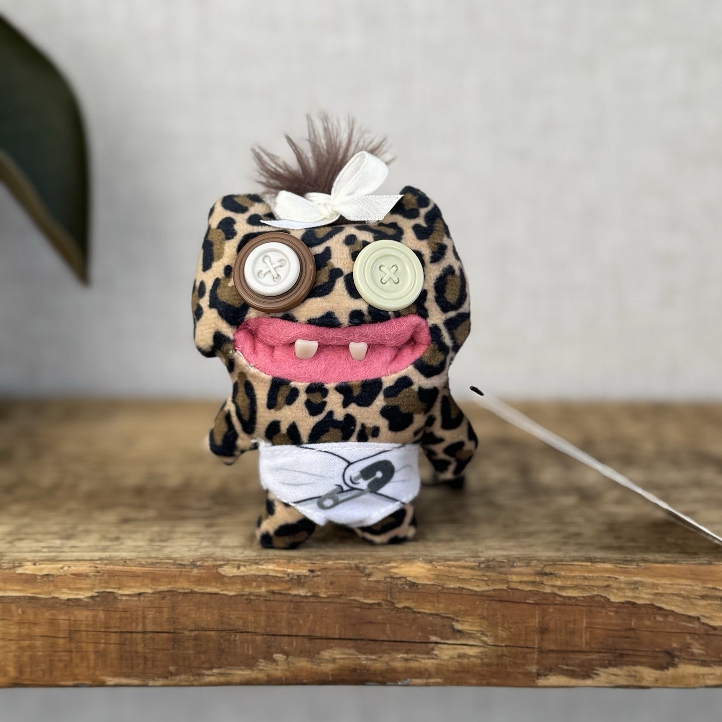 Fuggler Baby Fugg Leopard Print Screech Baby - Brown Tiny Fuggler Baby Mini (#2)