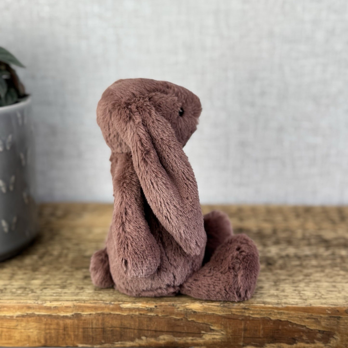 Jellycat Small Bashful Fudge Bunny New Without Tags Small Brown Rabbit Retired