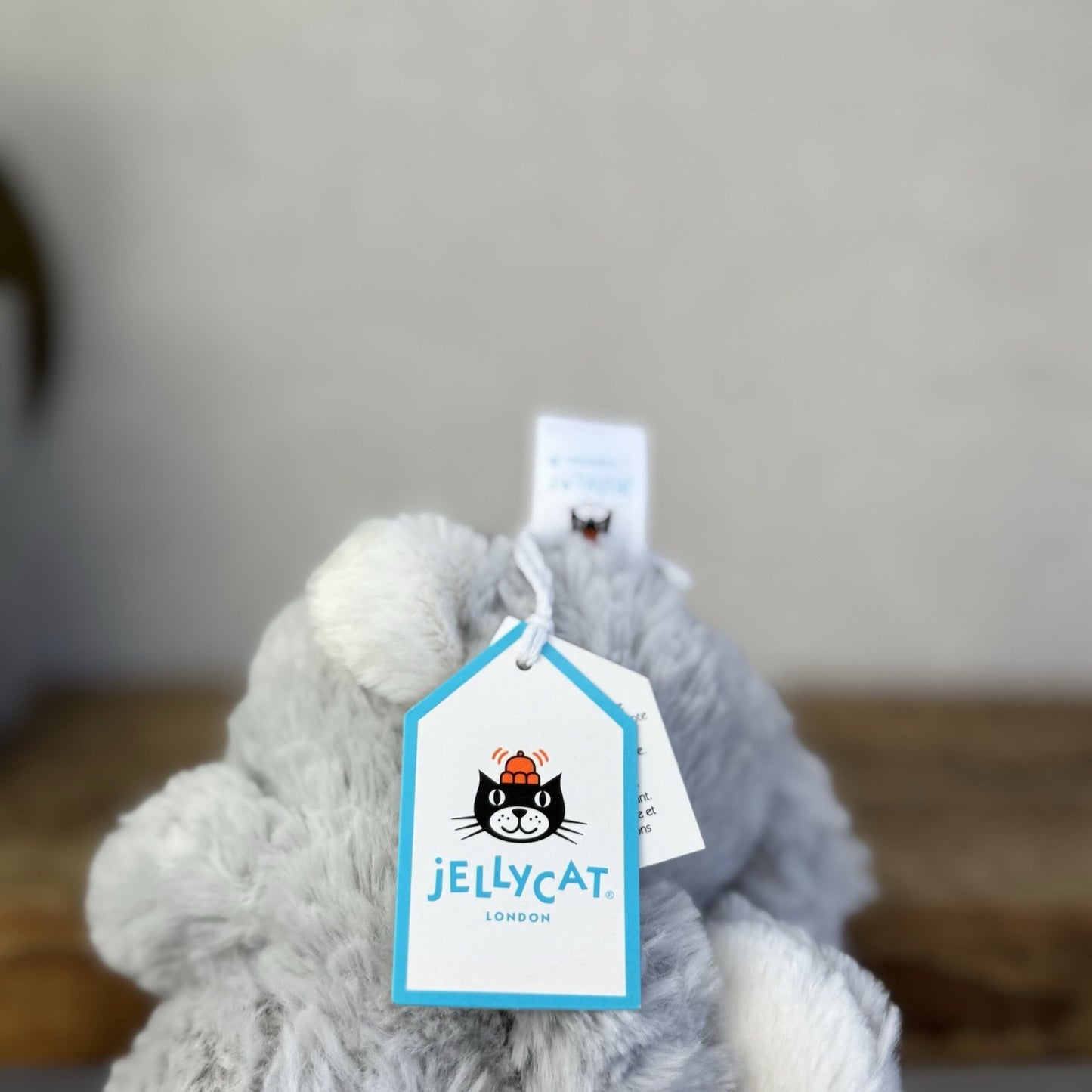 Jellycat Silver Yummy Bunny - Tiny Light Grey Bunny Rabbit New With Tags 6"