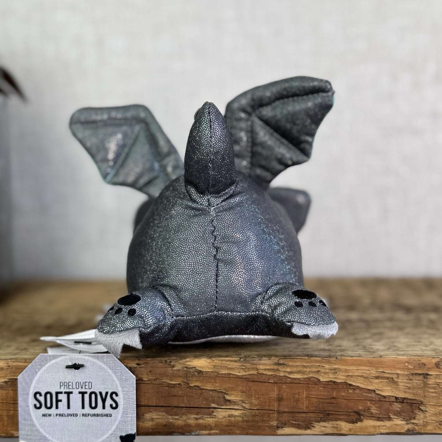 Aphmau MeeMeows - Dragon Cat Grey/Green Sparkly Plush Collectible 5"