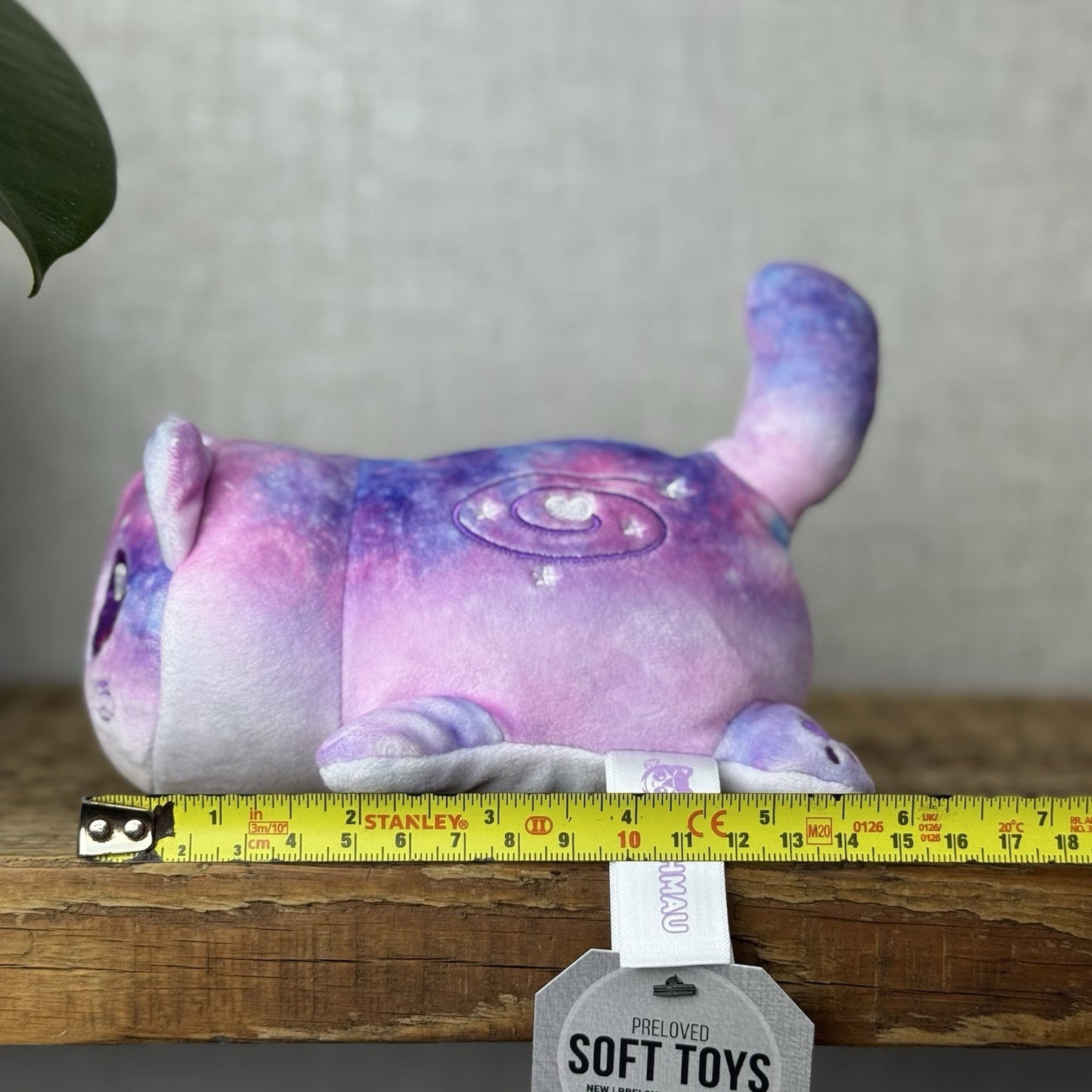 Aphmau MeeMeows - Celestial Galaxy Car - Pocket Squishy Cat Pink Small Cat 5"
