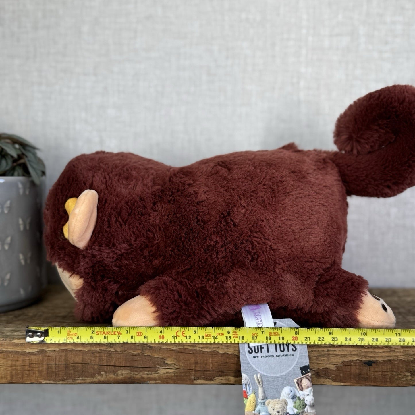 Aphmau MeeMeows - Large Monkey Cat Plush Soft Toy 11” - Larger Size Only Rare