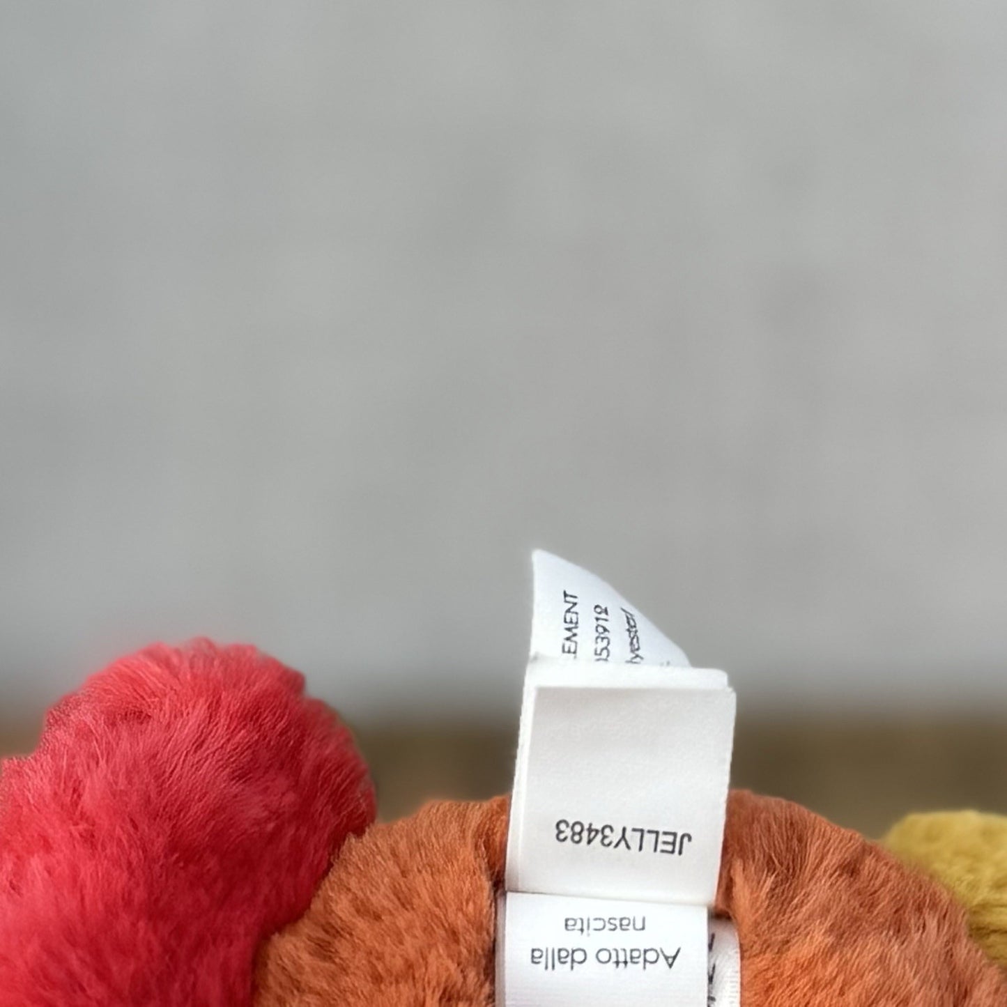 Jellycat Small Bashful Rooster - Soft Orange & Yellow Cockerel Chick Beanie 8"