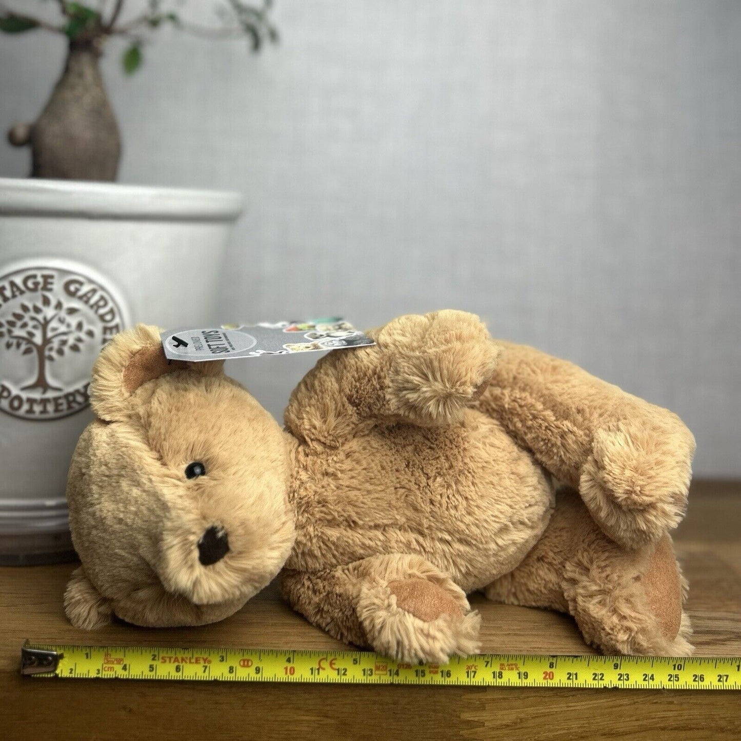 John Lewis Small Honey Bear Beanie Bear (Jellycat Collaboration) Small Size 10”
