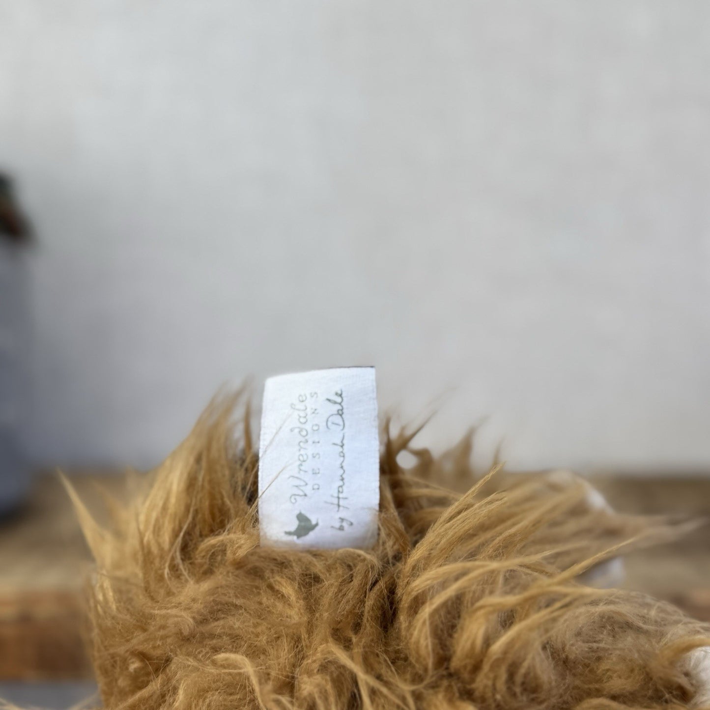 Wrendale Designs - Hannah Dale Junior Highland Cow - Small Gordon 10”