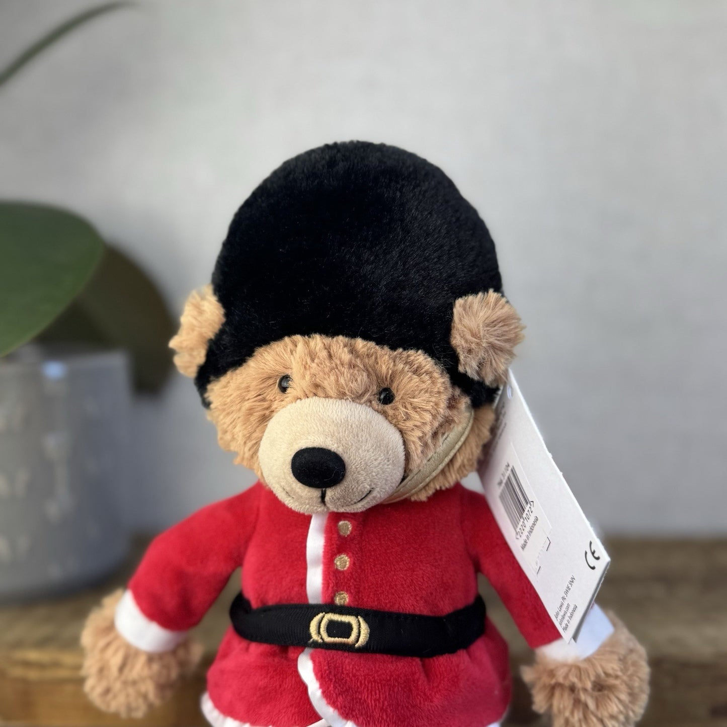 John Lewis Queens Guard Teddy Bear - Small Teddy (Jellycat Collaboration)