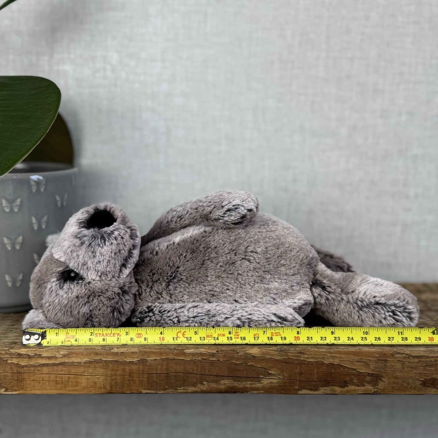 Jellycat Bramble Bear - Medium Woodland/cottontail colour Bashful Bear 12"