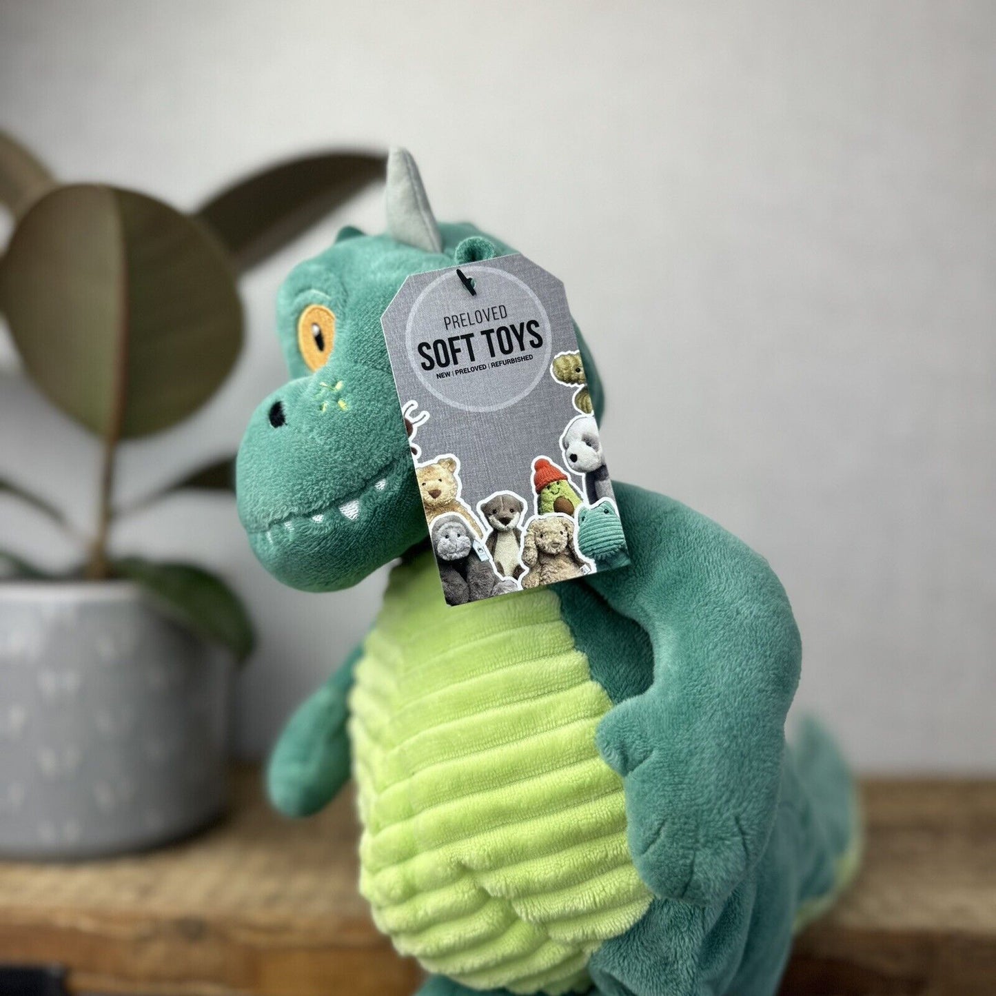 John Lewis Excitable Edgar The Dragon Soft Plush Toy 2019 (1)