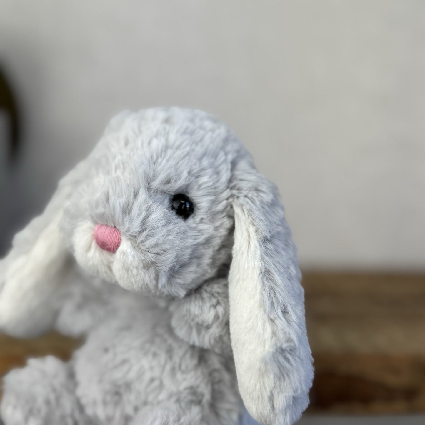 Jellycat Silver Yummy Bunny - Tiny Light Grey Bunny Rabbit New With Tags 6"