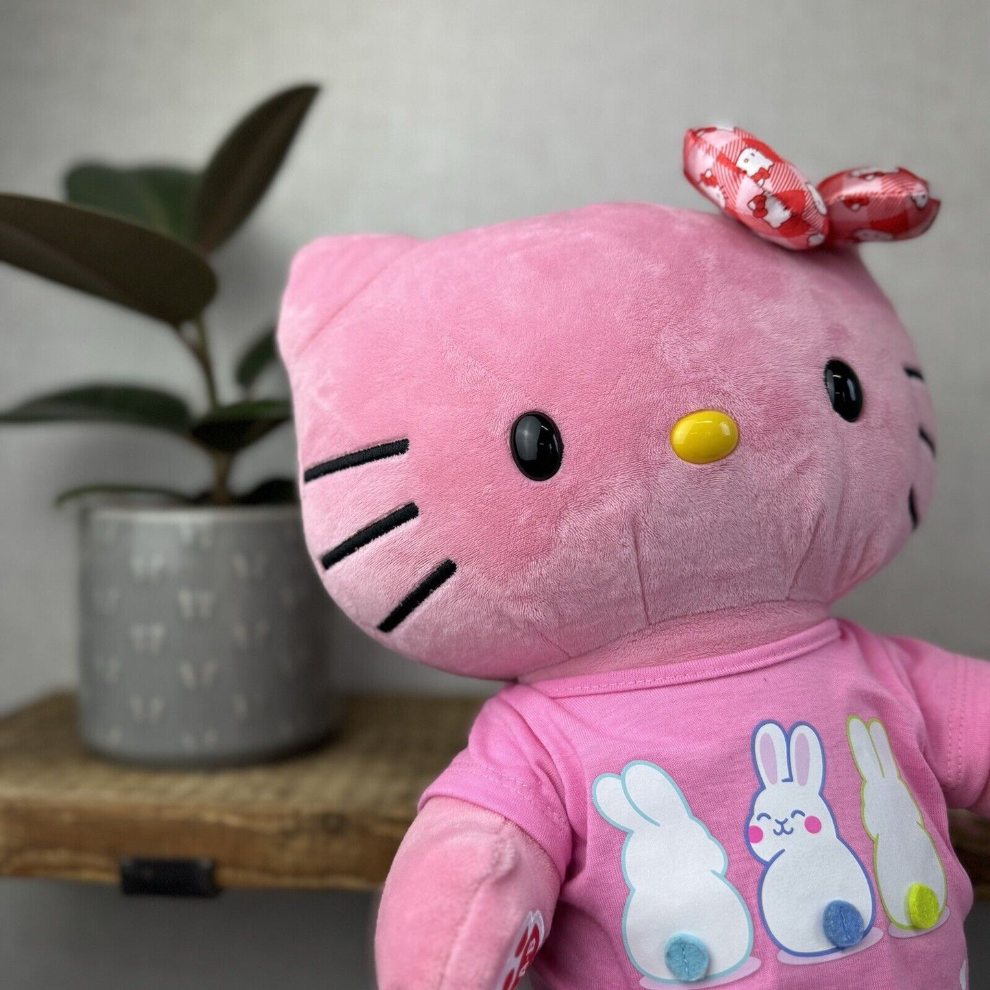 Build A Bear Hello Kitty Jolly Holly - Pink BAB hello Kitty Sanrio Collectible