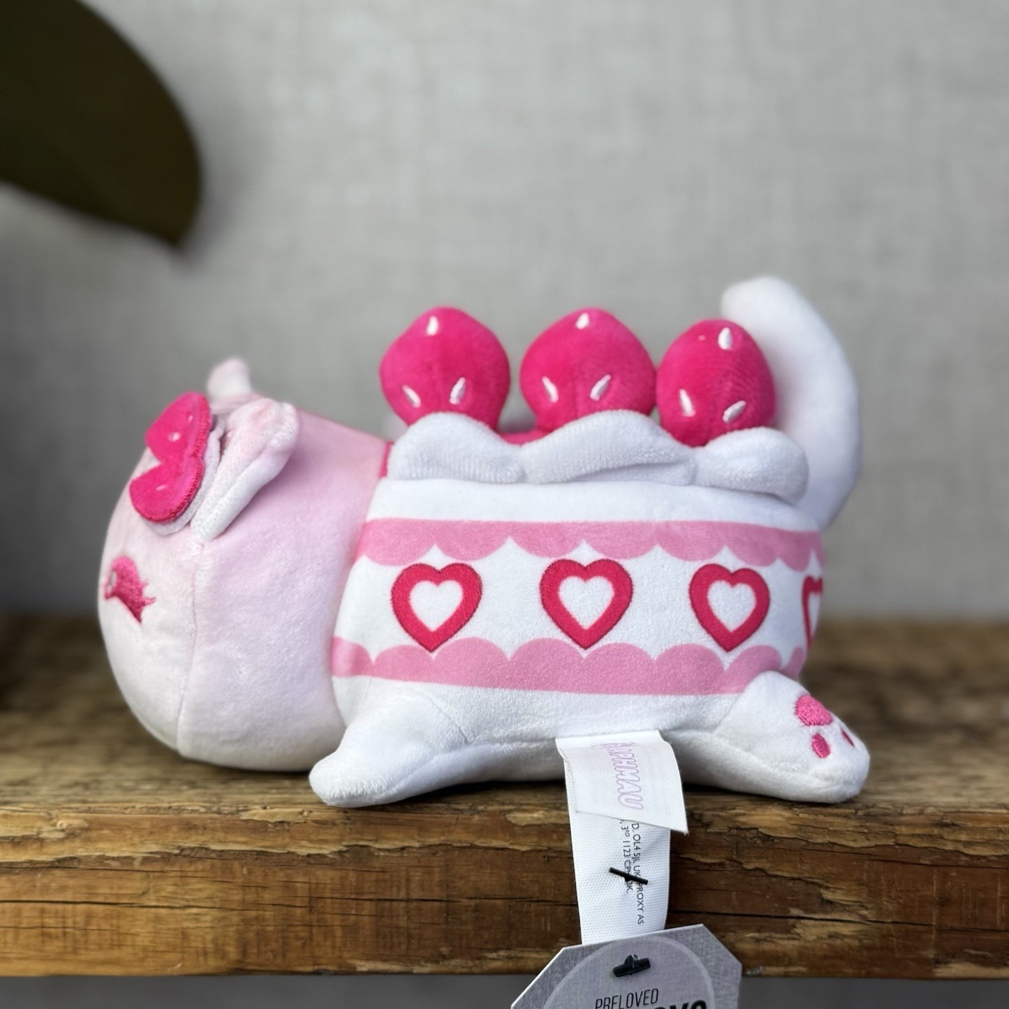 Aphmau MeeMeows - Strawberry Shortcake Cat Kitty - Pocket Money Pal Small Cat 5"