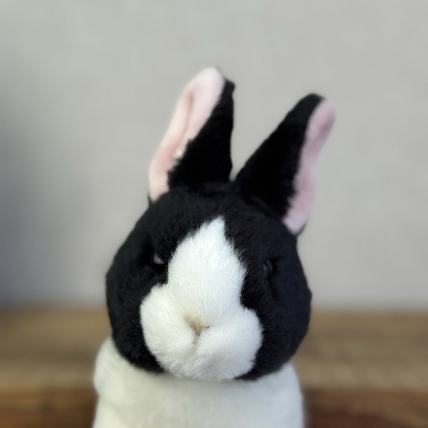 Wilberry Soft Toy Mini Dutch Bunny - Mini Black/White Lop Bunn Soft Toy NWOT
