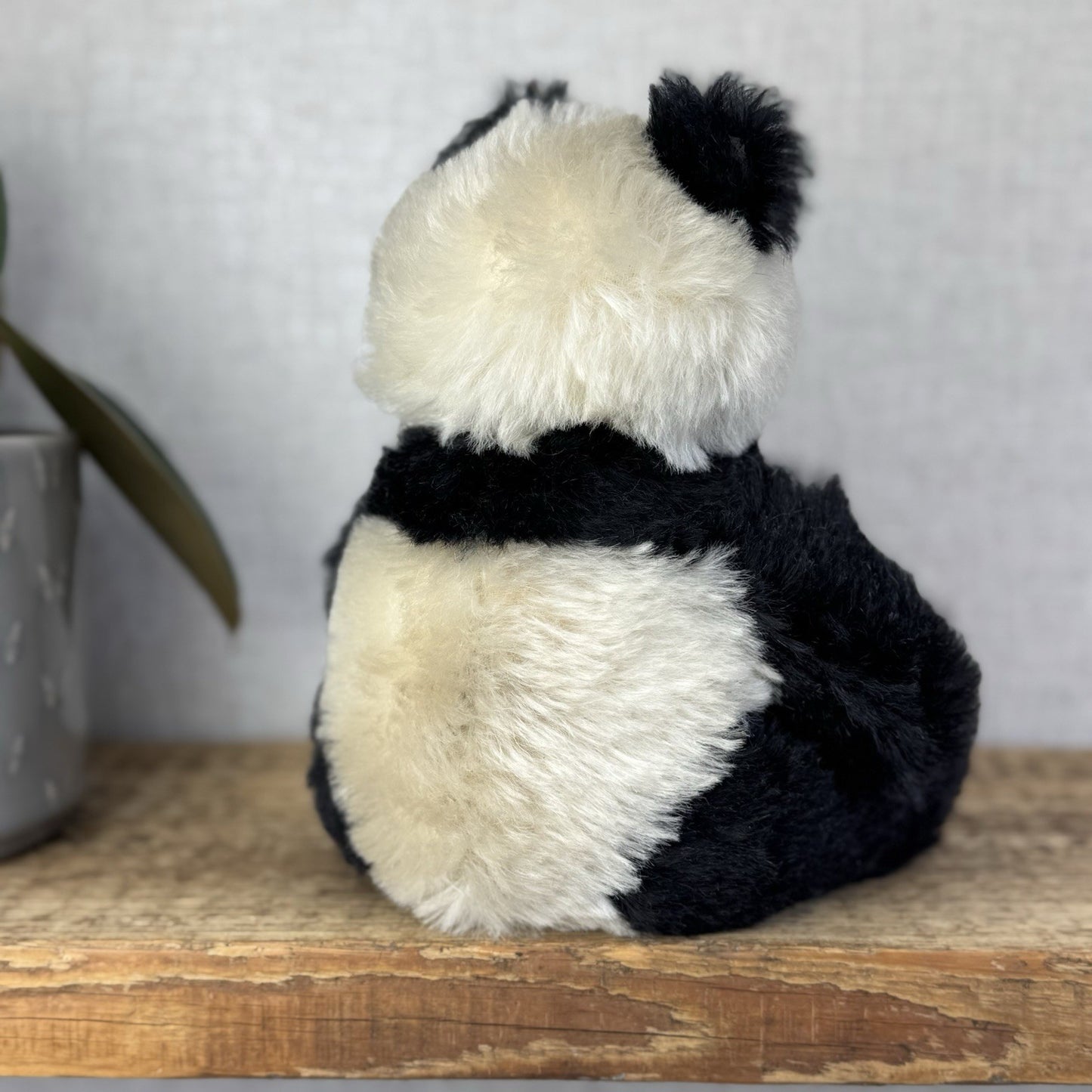 Steiff Vintage Panda Bear & Baby - Mohair Panda Rare Small 660818 Collector Item