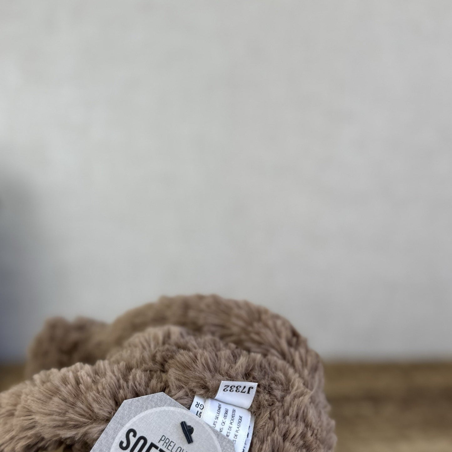Jellycat Smuffle Monkey - Retired Beanie Monkey Light Brown 14" (#2)