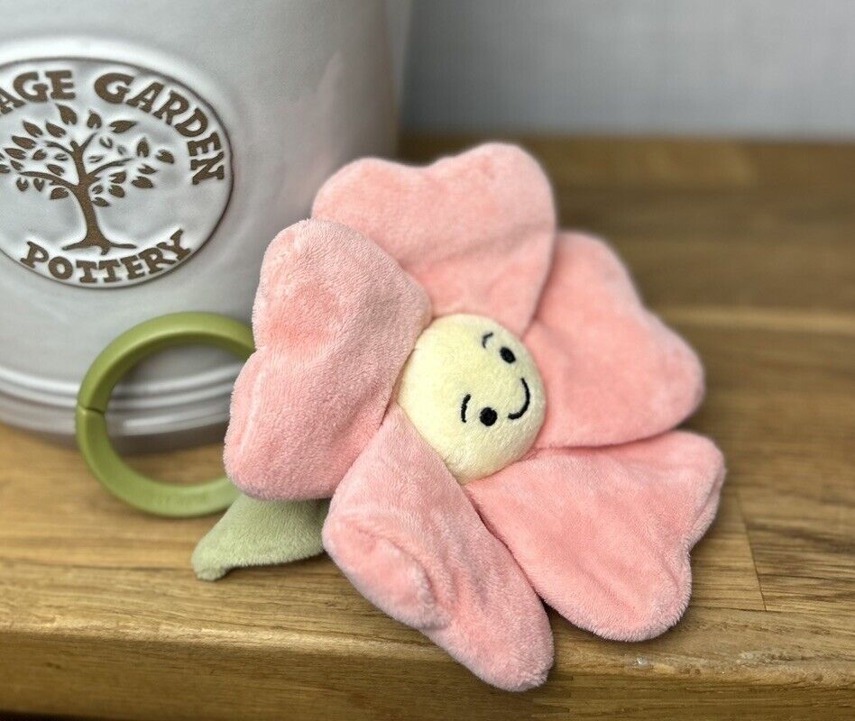 Jellycat Fleury Petunia Jitter - Jellycat Sensory Flower Toy - Crinkles/rattle
