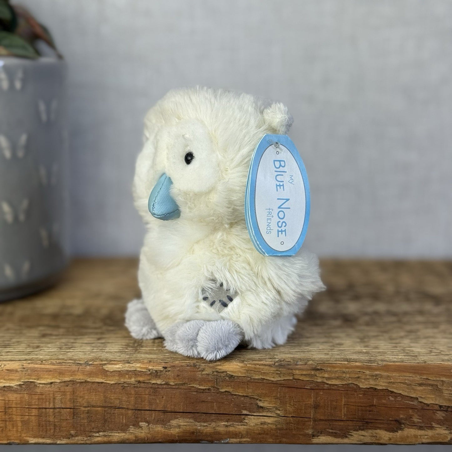 Blue Nose Friends Wise The Owl - Mini Owl Beanie Plush With Tags Retired 5”