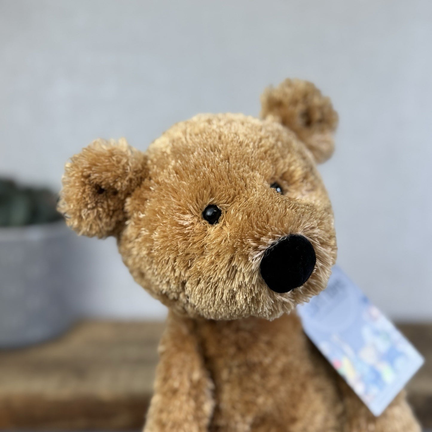 Jellycat Large Tumbler Bear - Large Scruffy Cute Bear Soft Toy Plush Vintage 16”