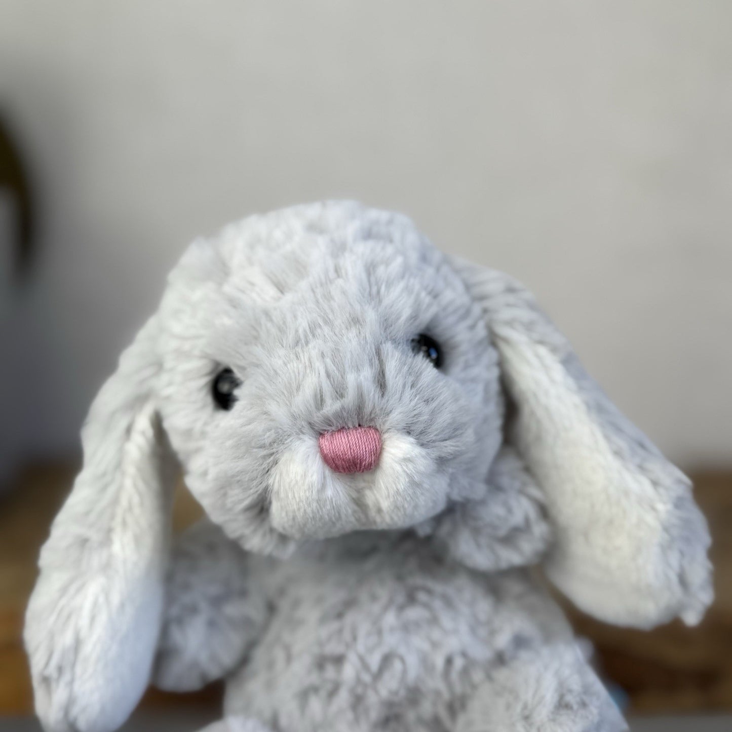 Jellycat Silver Yummy Bunny - Tiny Light Grey Bunny Rabbit New With Tags 6"