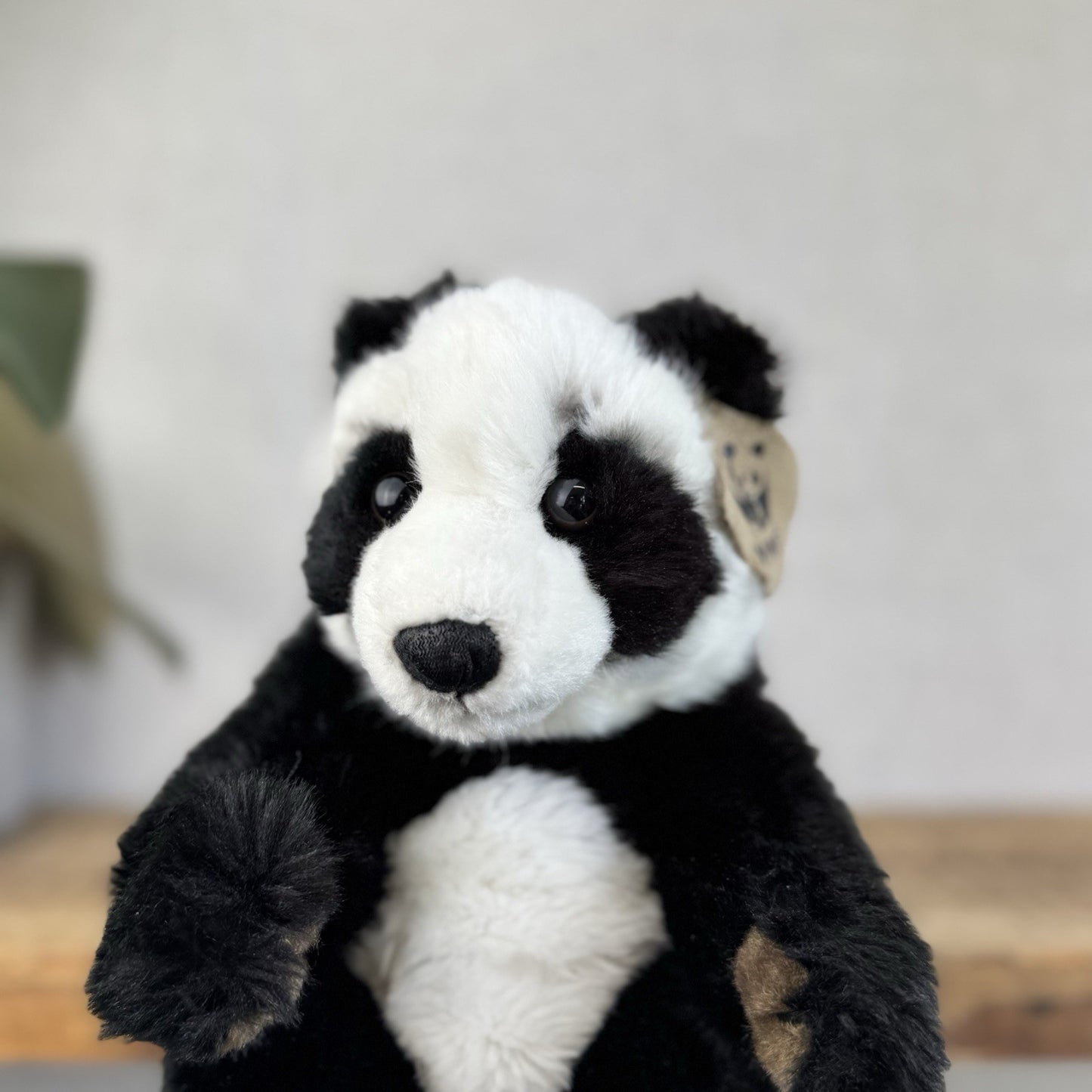 WWF Anna Club Plush Panda - Small Vintage Panda Soft Toy Beanie Super Fluffy 10”
