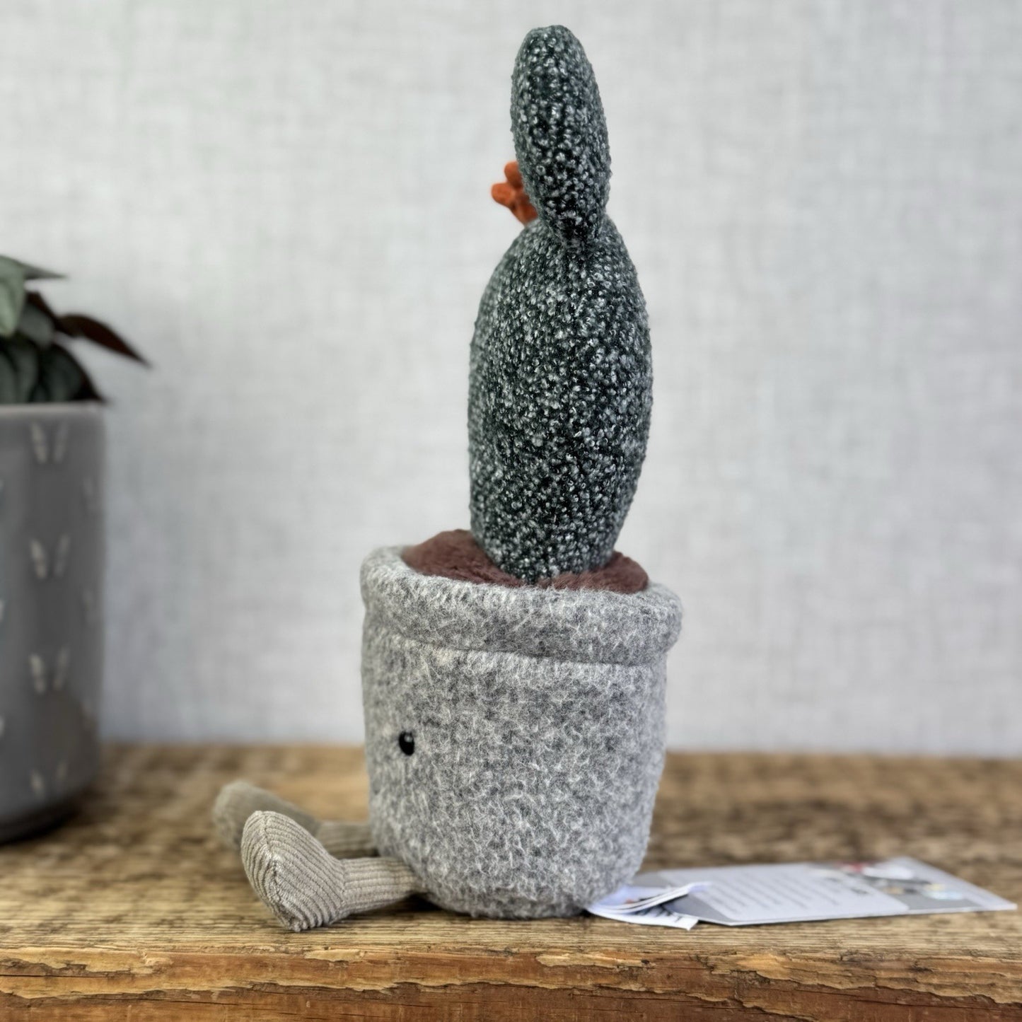 Jellycat Amuseable Silly Prickly Pear Cactus - Small Beanie Plant Soft Toy 10"