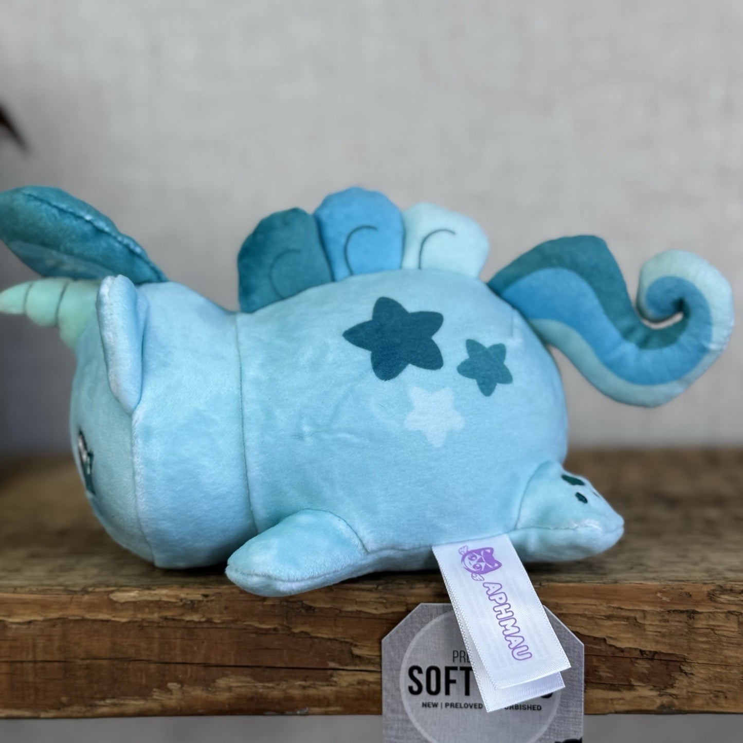 Aphmau MeeMeows - Blue Unicorn Cat Plush Collctible Cat 5"
