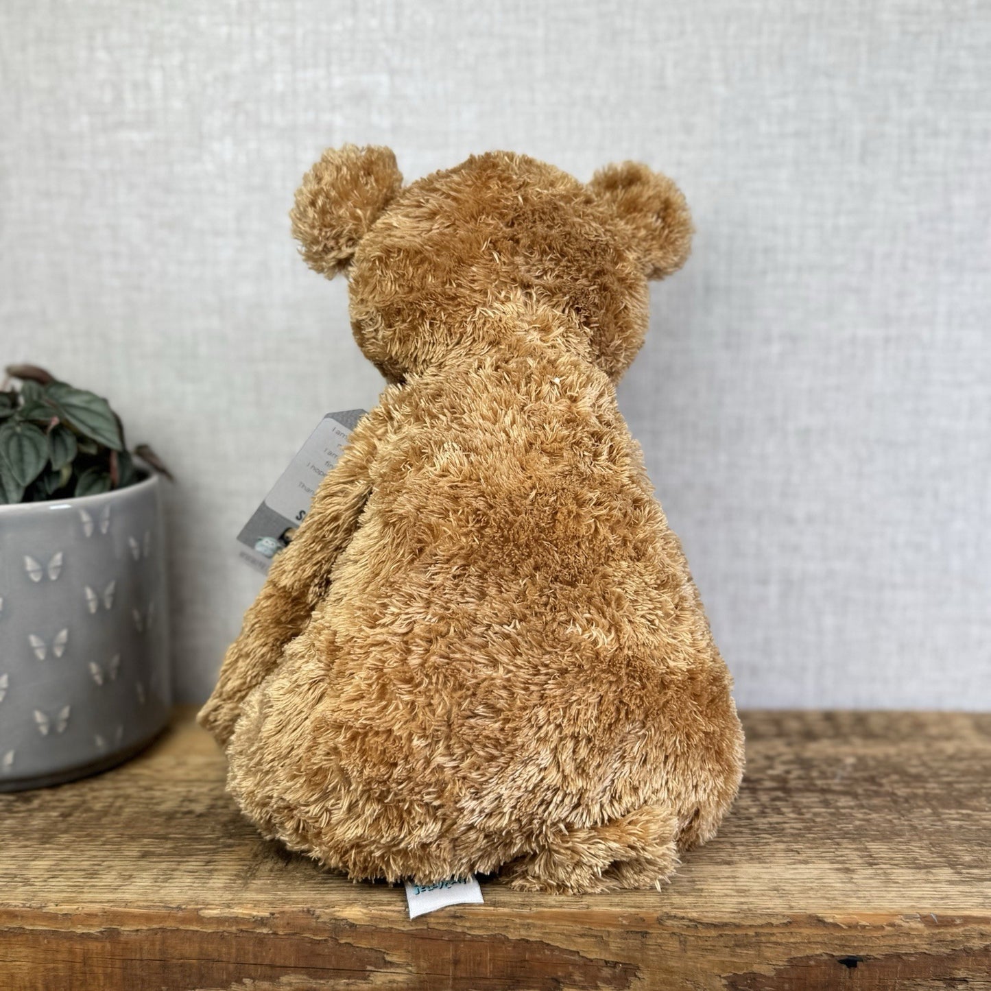 Jellycat Large Tumbler Bear - Large Scruffy Cute Bear Soft Toy Plush Vintage 16”