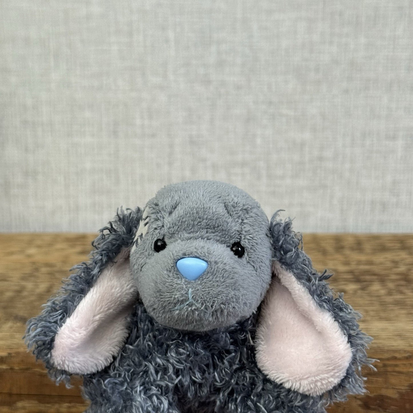 Blue Nose Friends Bixie Cocker Spaniel #113 - Mini Grey Fluffy Beanbag Dog Plush