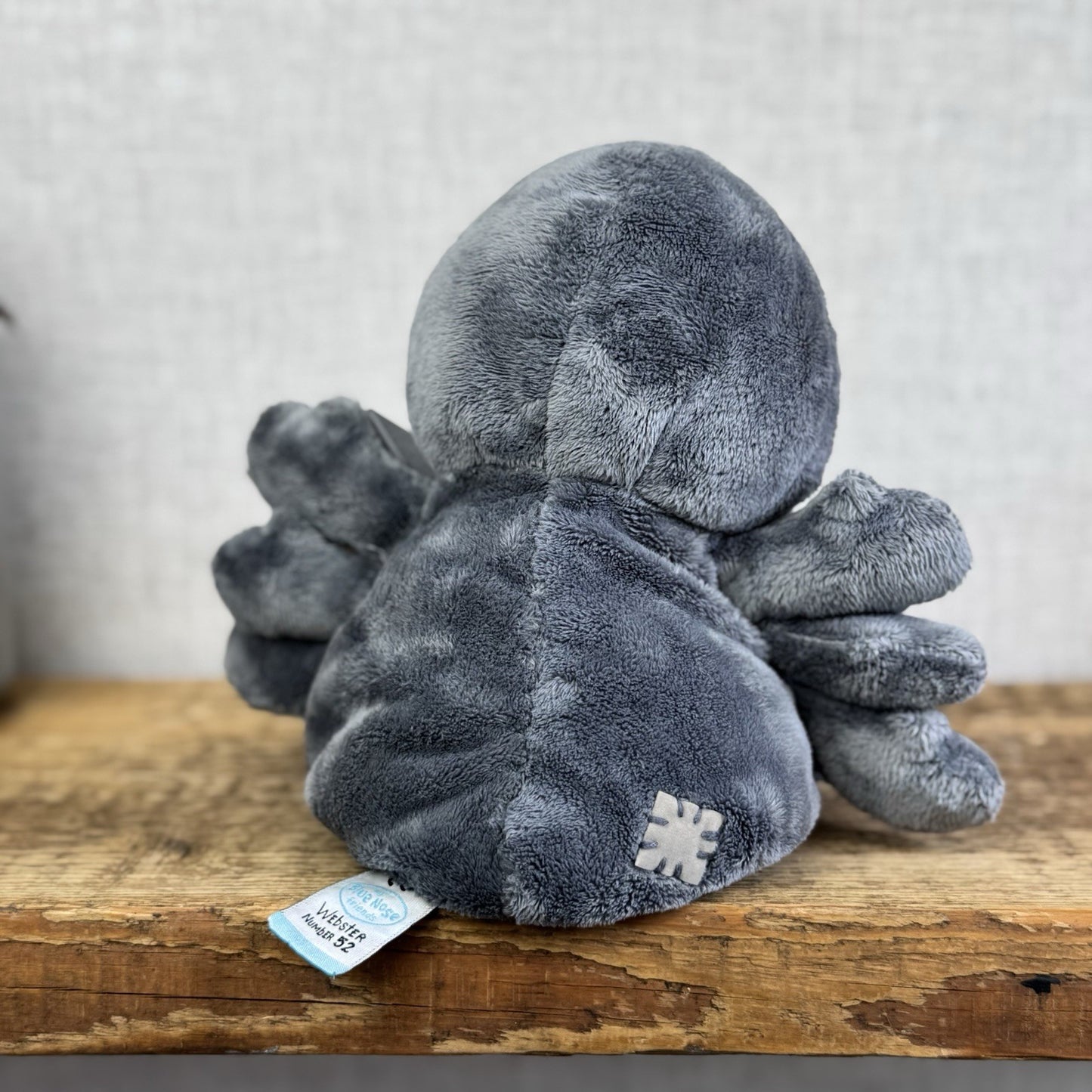 Blue Nose Friends Floppy Spider Webster - Larger Beanie Cute Spider Plush NWOT