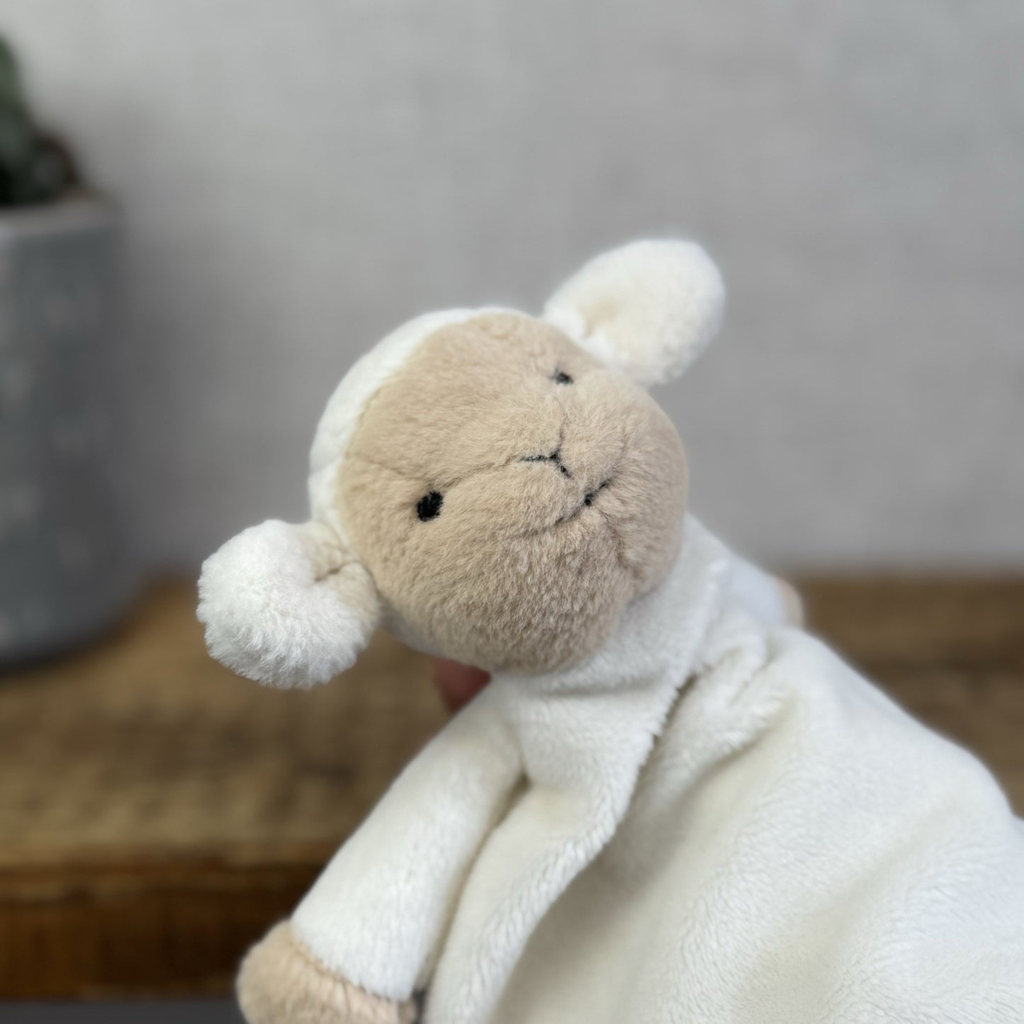 Jellycat Husbie Lamb Soother Comoforter - Sheep Baby Soft Toy Blanket NWOT