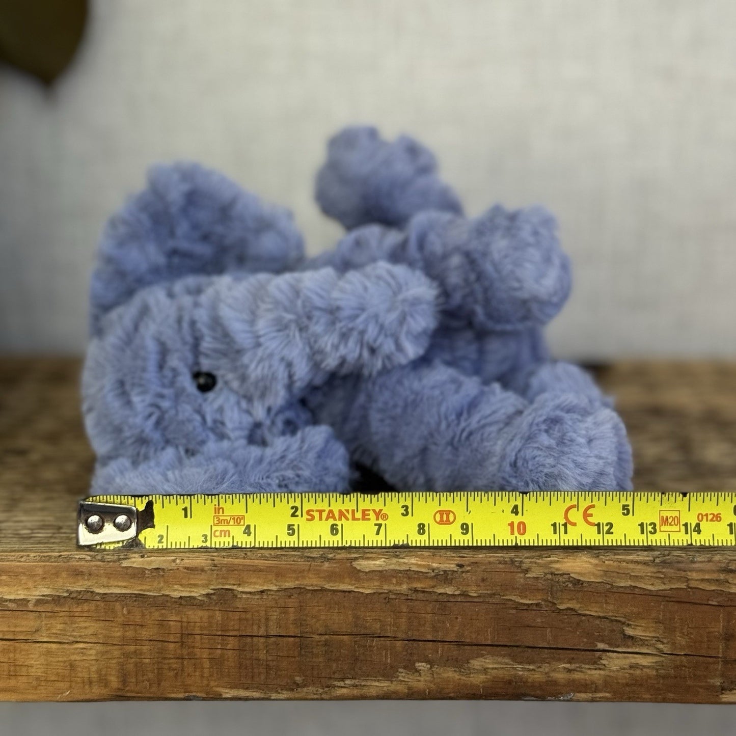 Jellycat Baby Fuddlewuddle Elephant - Fuddlewuddle Tiny Blue Elephant 4”