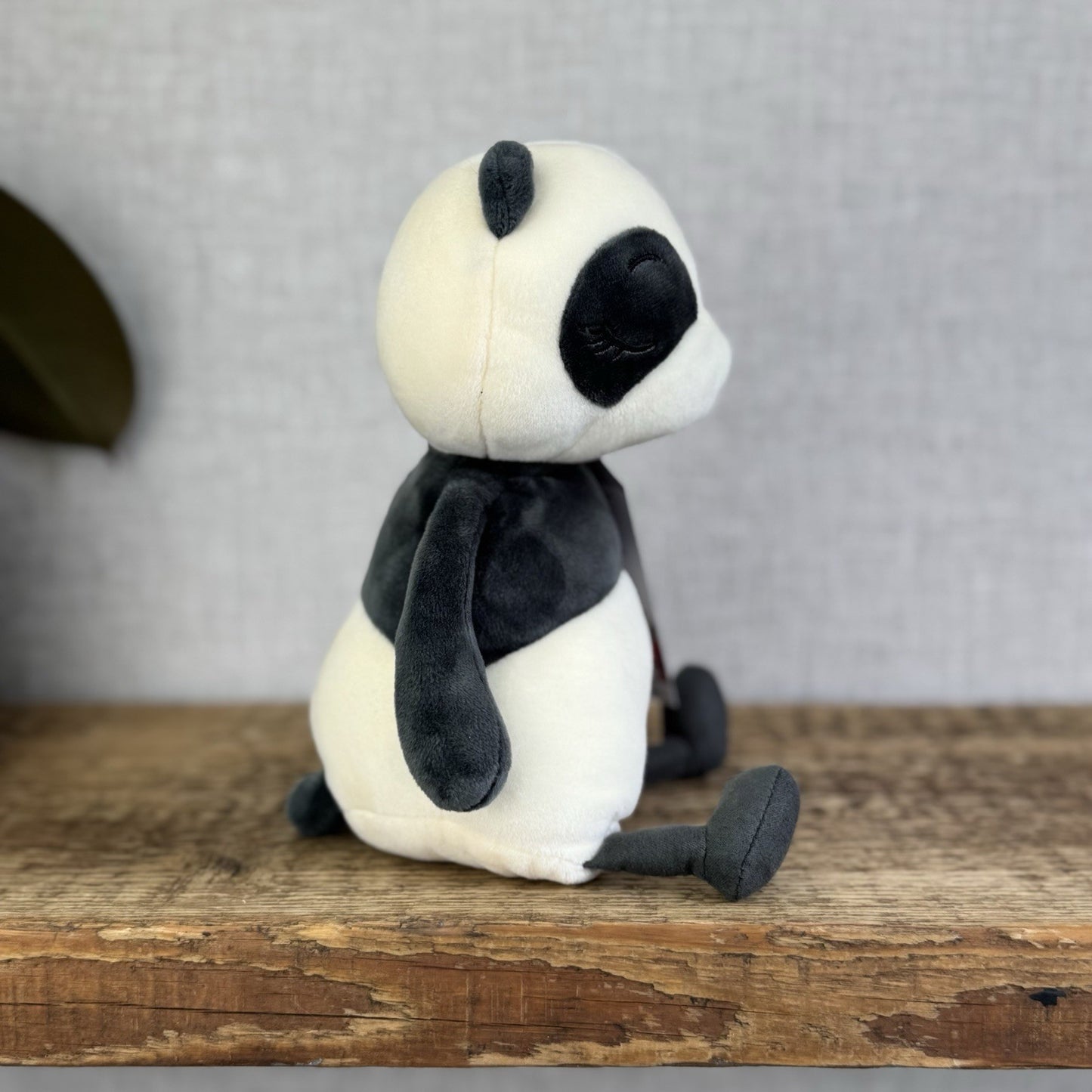 Jellycat Sleepee Panda Small - Small Velour Panda Beanie Plush Retired 10"