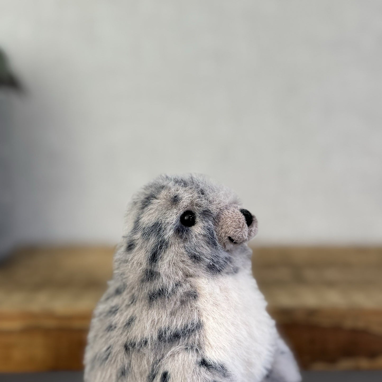 Jellycat Nauticool Spotty Seal - Mini Fluffy Grey Spotty Seal Beanie Plush Tags