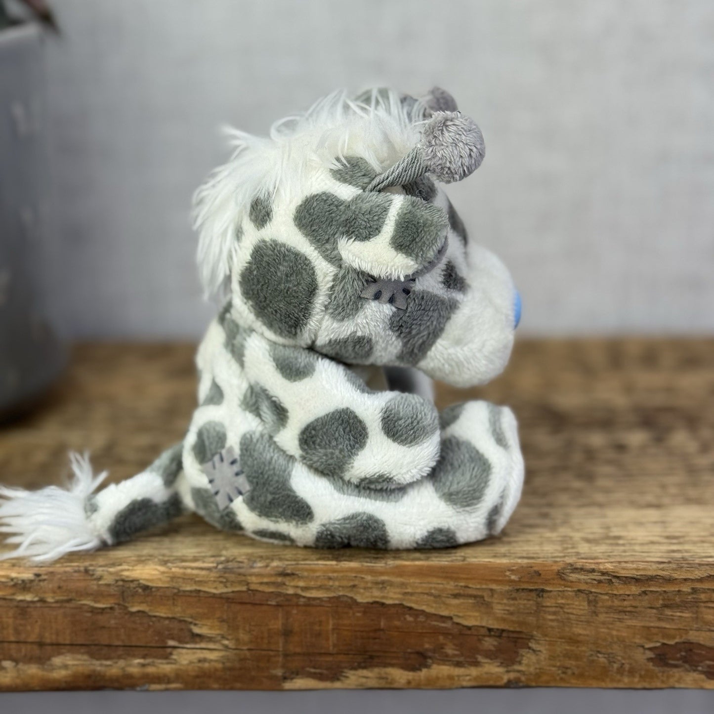 Blue Nose Friends Twiggy #7 - Mini Giraffe Beanie Plush Collecible With Tags 5"