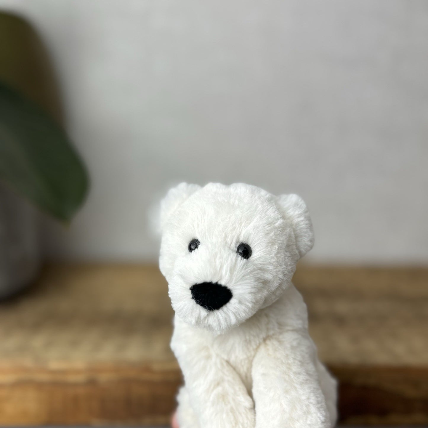 Jellycat Tiny Perry Polar Bear Tiny White Bear - Pocket Pal Plush Mini Beanie 5”