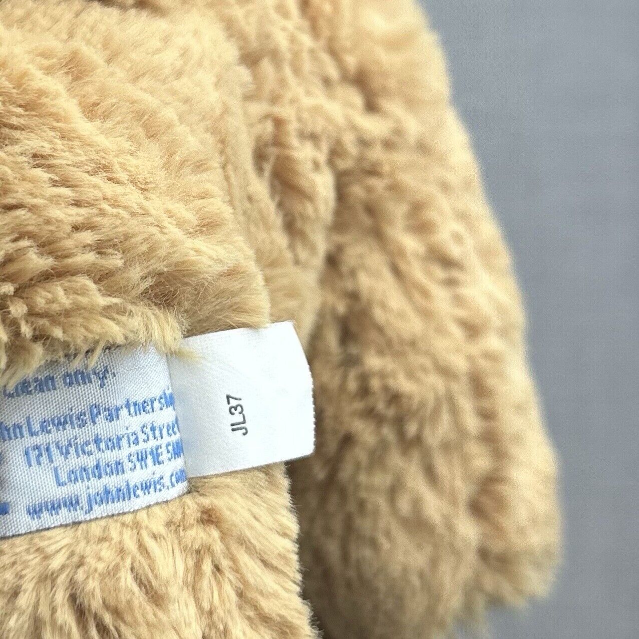 John Lewis Small Honey Bear Beanie Bear (Jellycat Collaboration) Small Size 10”