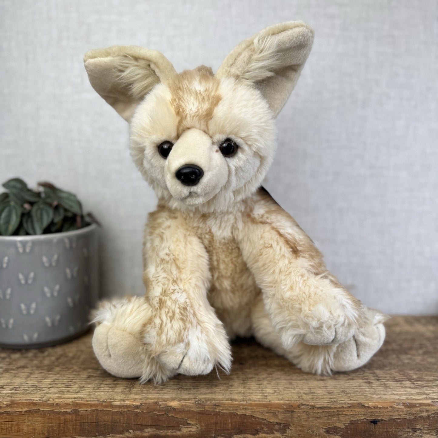 Build A Bear WWF Fennec Fox - New Without Tags Arctic Fox Soft Toy Bear 16"