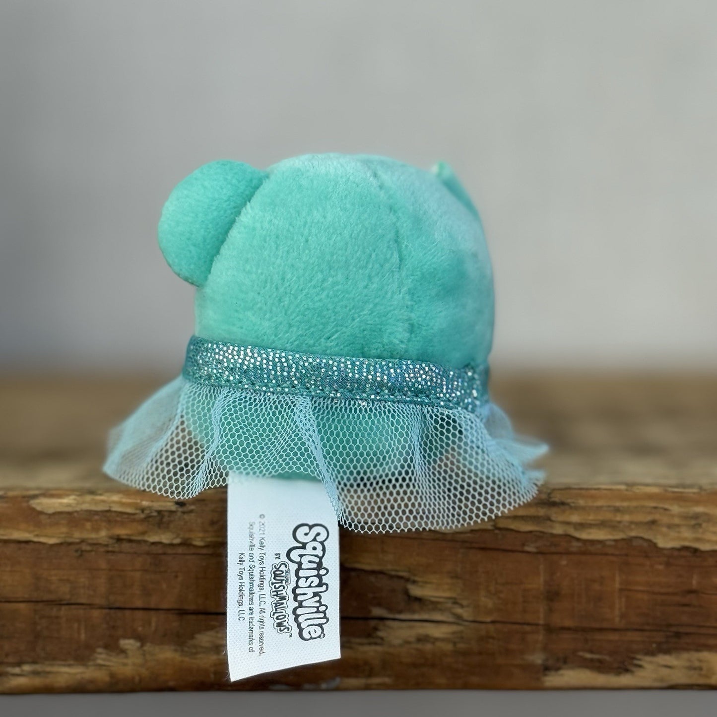 Squishmallow Squishville Kevin Koala - Blue Mini Squish Koala With Tutu 2”