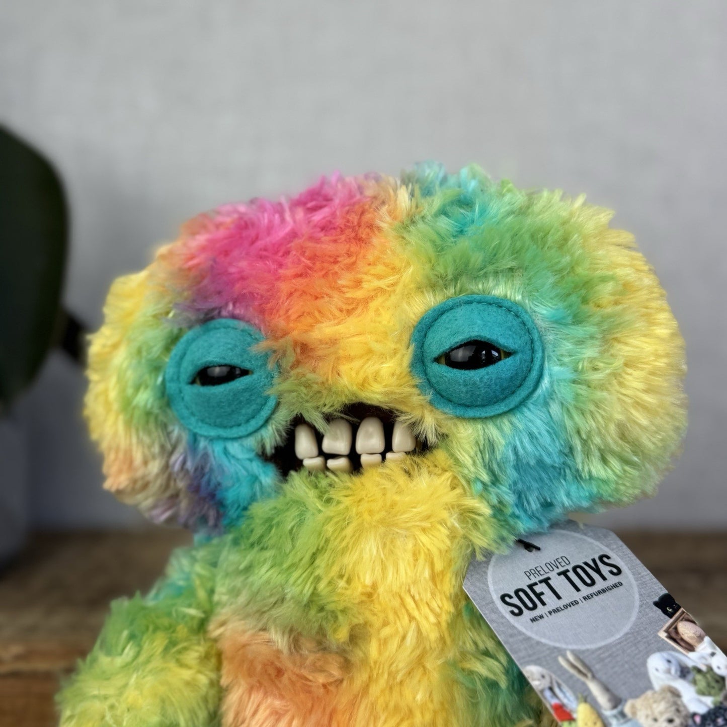 Fuggler Snuggler Squidge Fug - Rainbow Fluffy Fuggler Funny Ugly Monster Cute