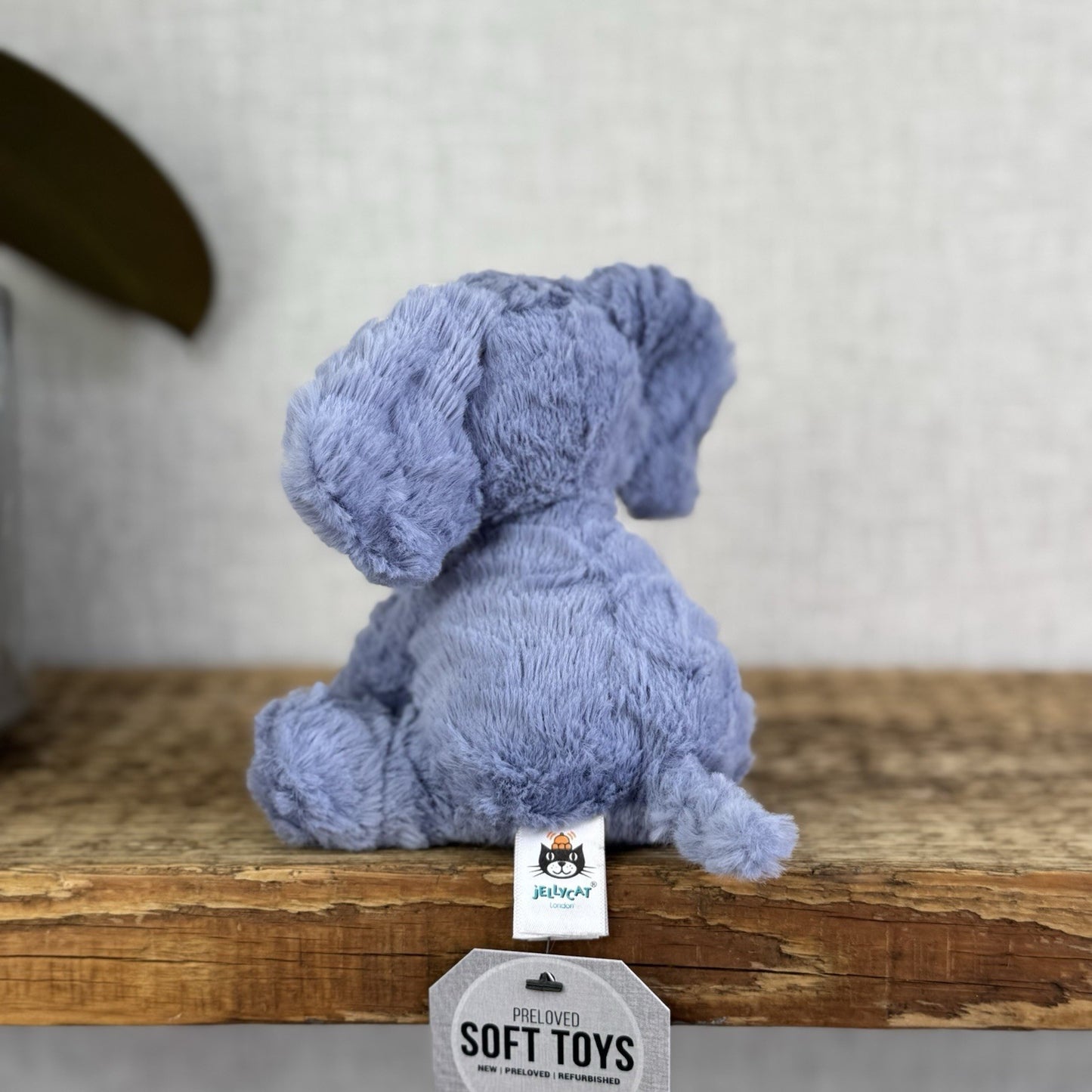 Jellycat Baby Fuddlewuddle Elephant - Fuddlewuddle Tiny Blue Elephant 4” (#2)