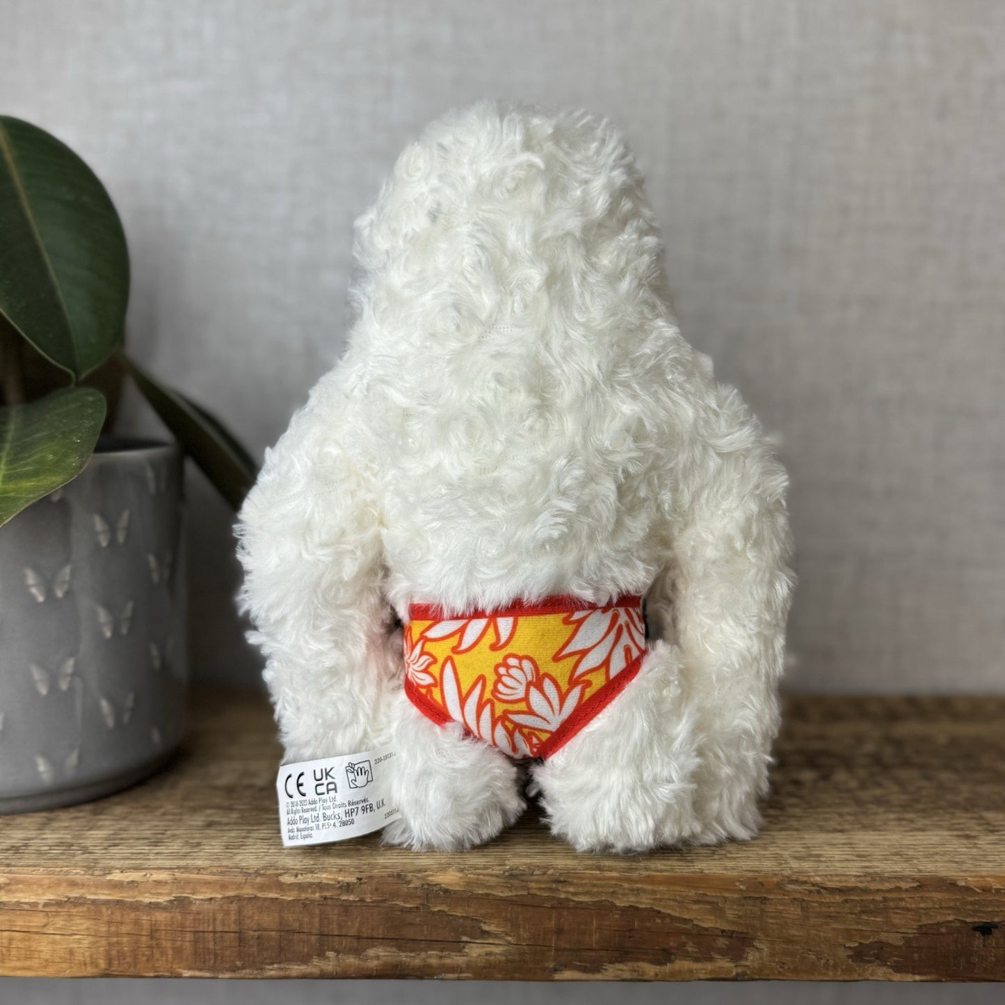 Fuggler Budgie Fuggler - Sasquoosh White Fuggler In Pants Retired Rare Monster