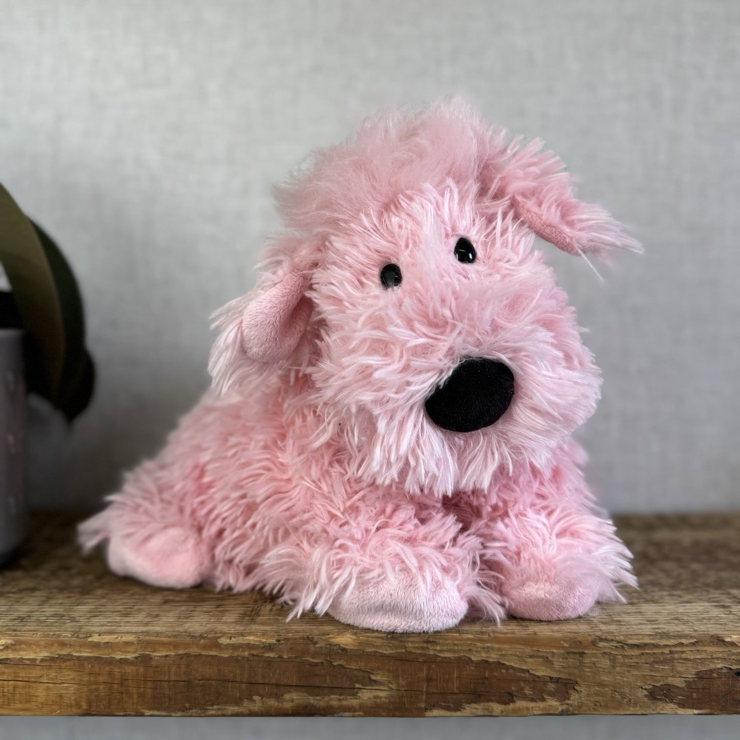 Jellycat Pink Truffles Puppy Dog - Truffles Puppy Soft Pink NWOT Cushion 14”