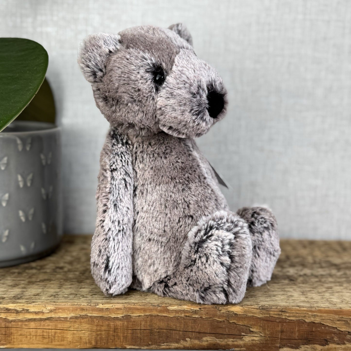 Jellycat Bramble Bear - Medium Woodland/cottontail colour Bashful Bear 12"