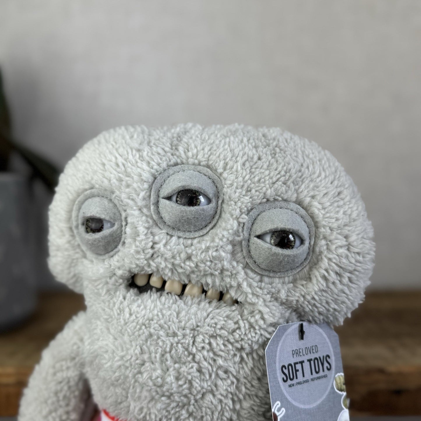 Fuggler Budgie Fuggler - Annoyed Alien Heart Underpants 3 eyed Fuggler Cute 9”