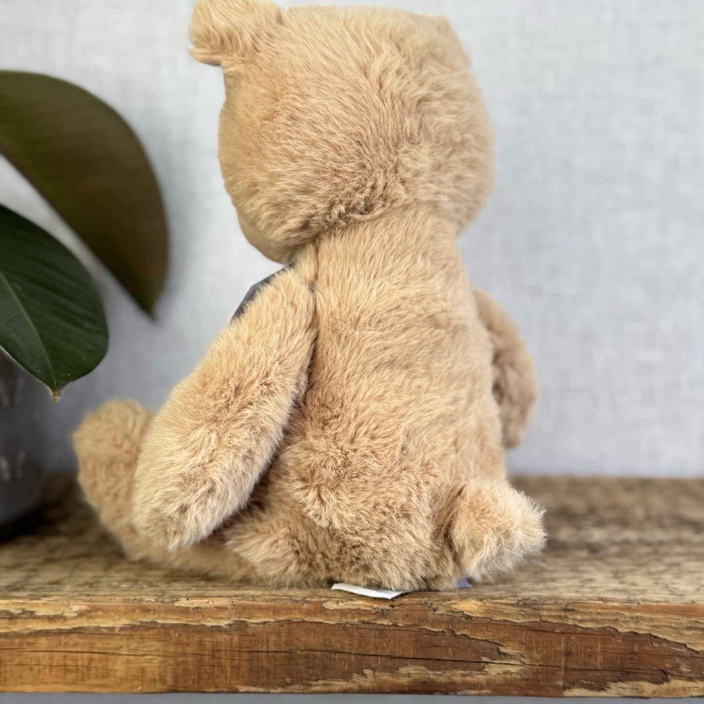 Jellycat Rufus Teddy Bear Plush Soft Toy - Small Fluffy Sitting Bear Beanie 10"