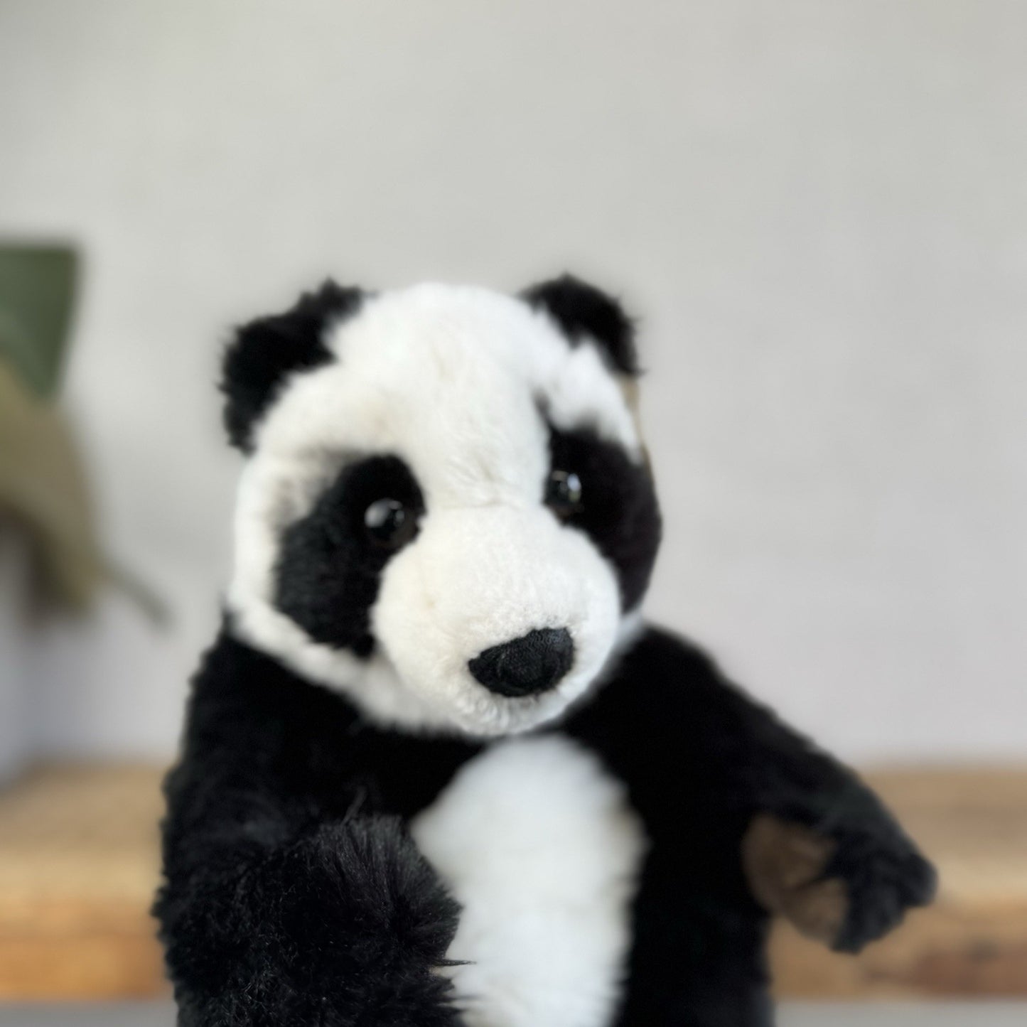 WWF Anna Club Plush Panda - Small Vintage Panda Soft Toy Beanie Super Fluffy 10”