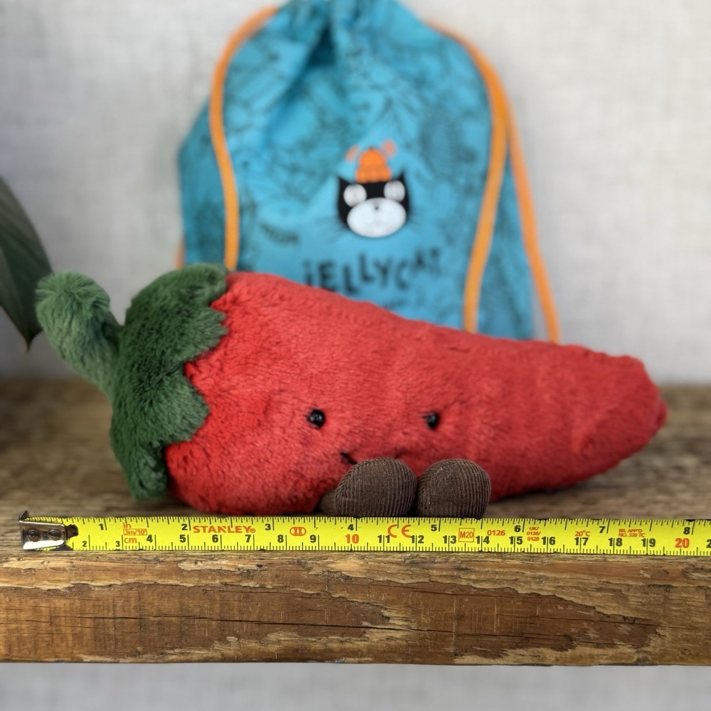 Jellycat Small Amuseable Chilli - First Release Soft Toy Chilli Food Plush 8”