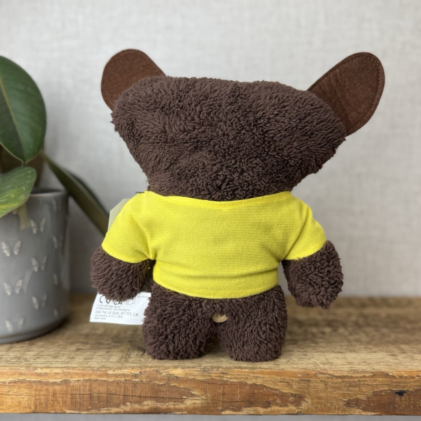 Fuggler Fugglow Grin Grin Brown Fuggler - Cute Funny Ugly Monster With Top