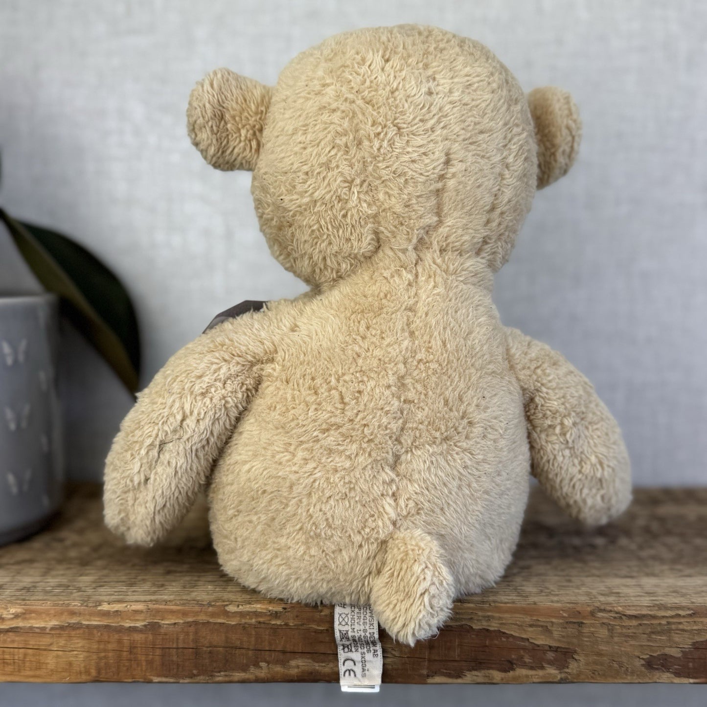 Barbara Bukowski Teddy Bear - Julian Lionheart Honey Beige Beanie Bear Retired