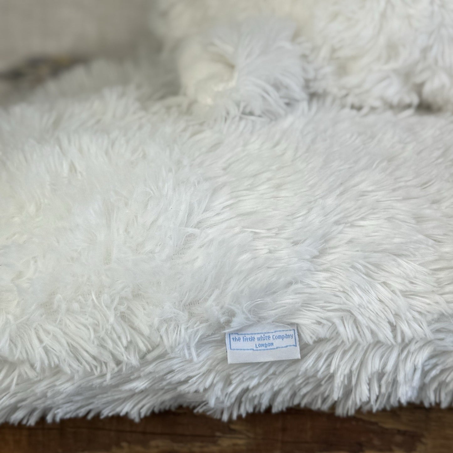 Huge Truffles White Cat - Little White Company/Jellycat Collab Large Cushion Cat