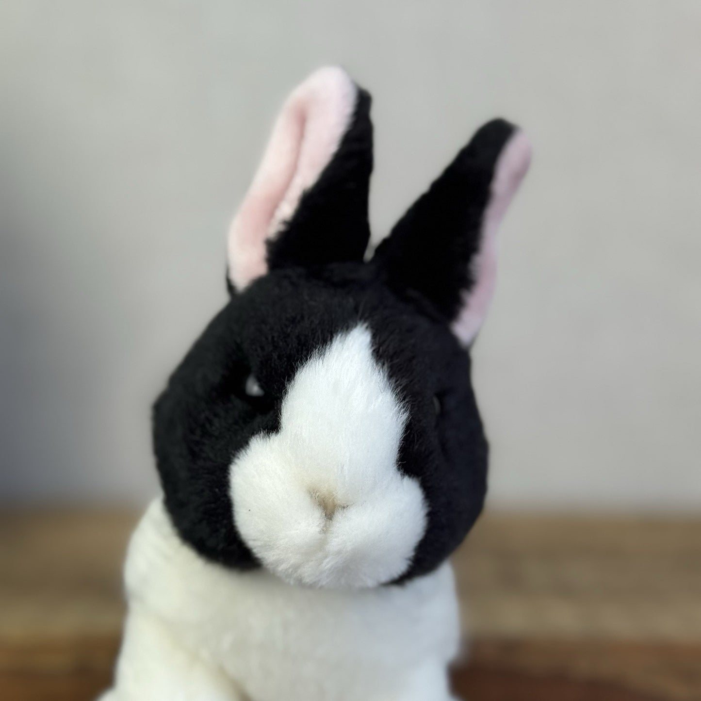 Wilberry Soft Toy Mini Dutch Bunny - Mini Black/White Lop Bunn Soft Toy NWOT
